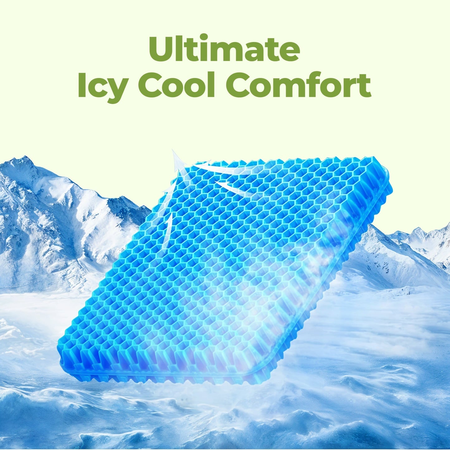 GelComfort – Gel Seat Cushion for Office, Car & Home