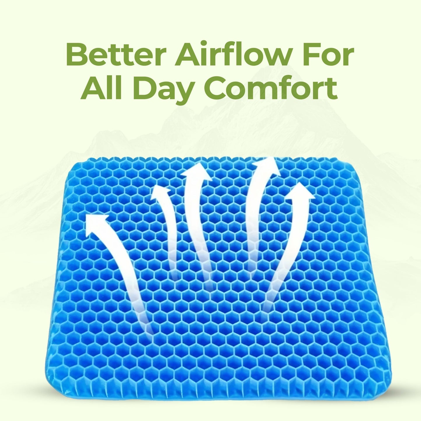 GelComfort – Gel Seat Cushion for Office, Car & Home