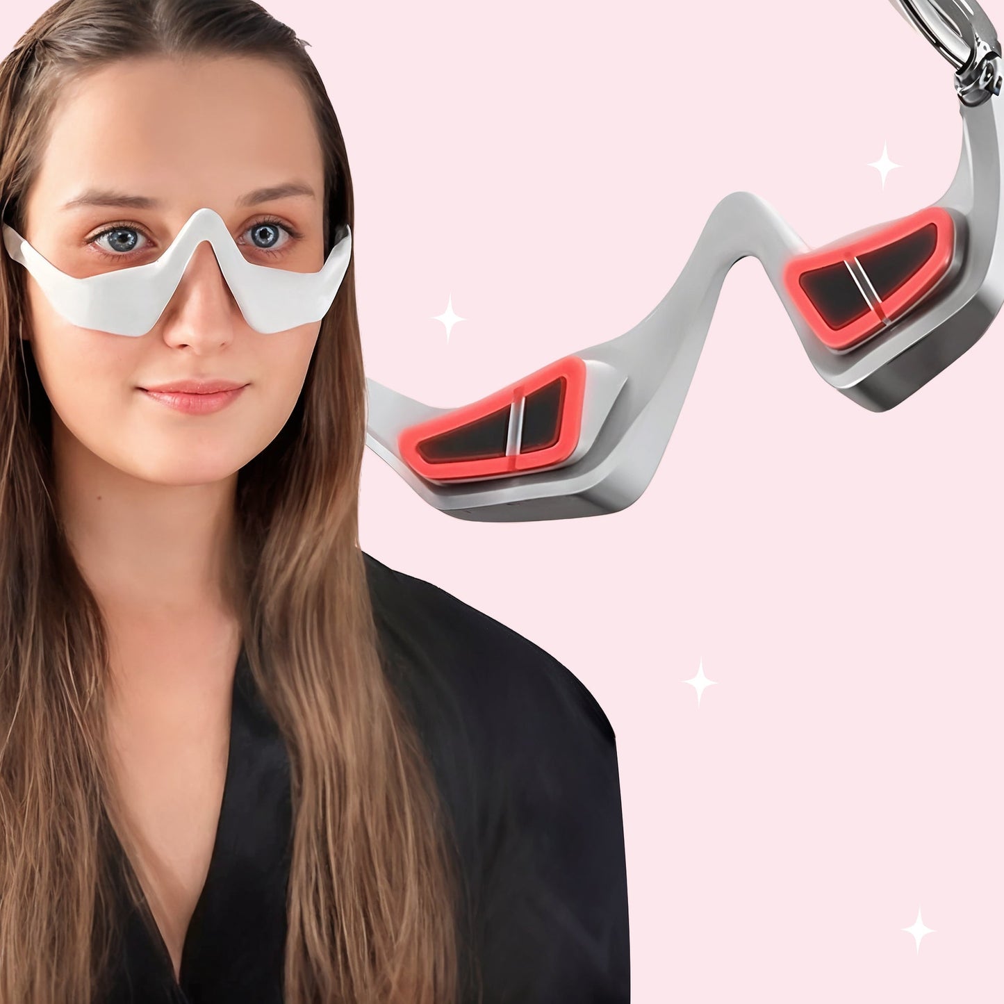 EMS Eye Red Light Eye Massager – Reduce Wrinkles & Relax Your Eyes