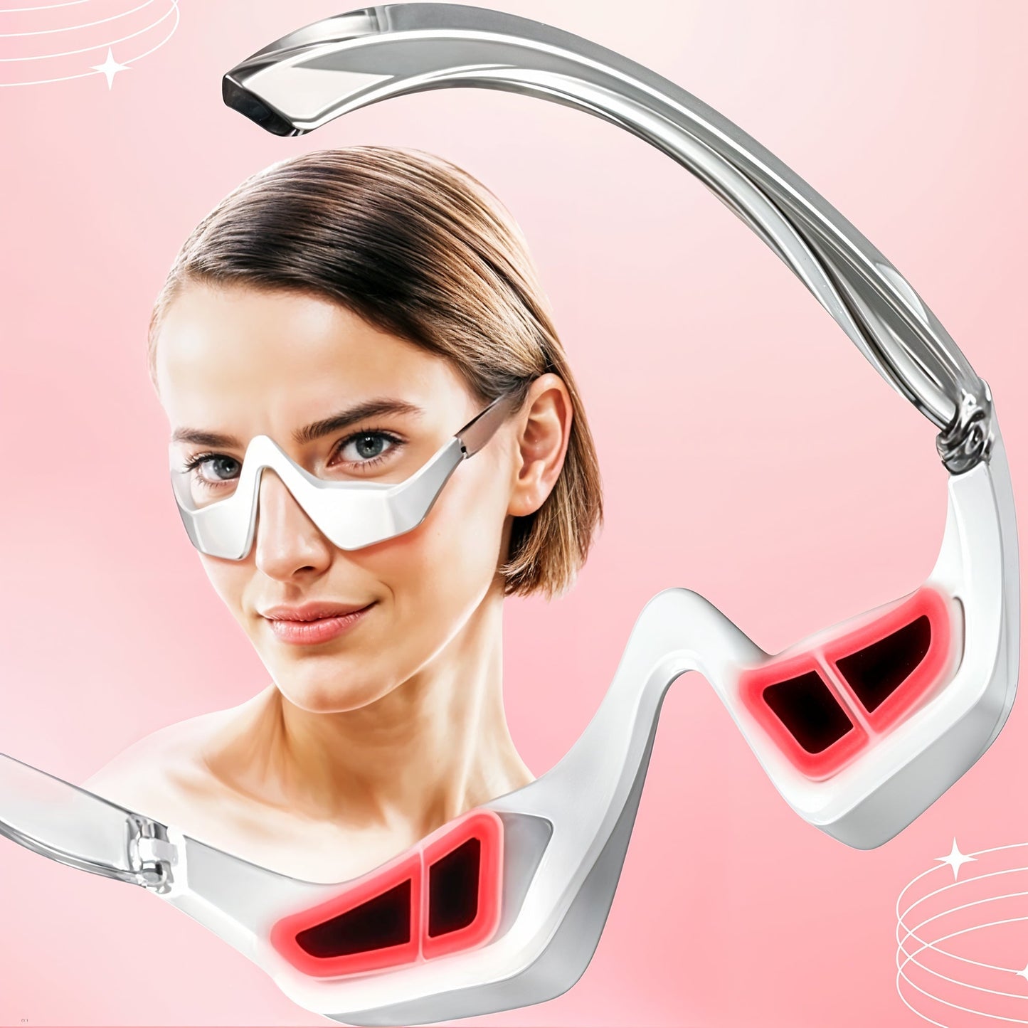 EMS Eye Red Light Eye Massager – Reduce Wrinkles & Relax Your Eyes
