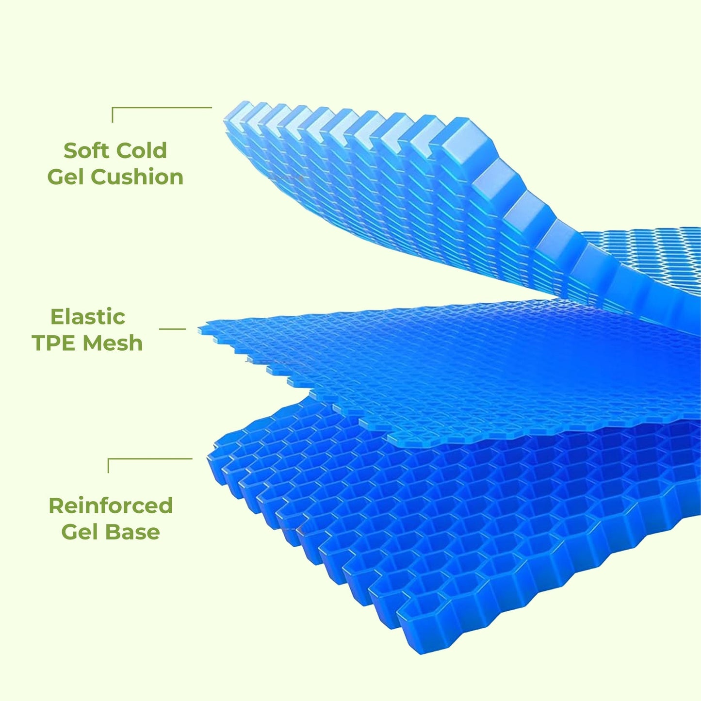 GelComfort – Gel Seat Cushion for Office, Car & Home