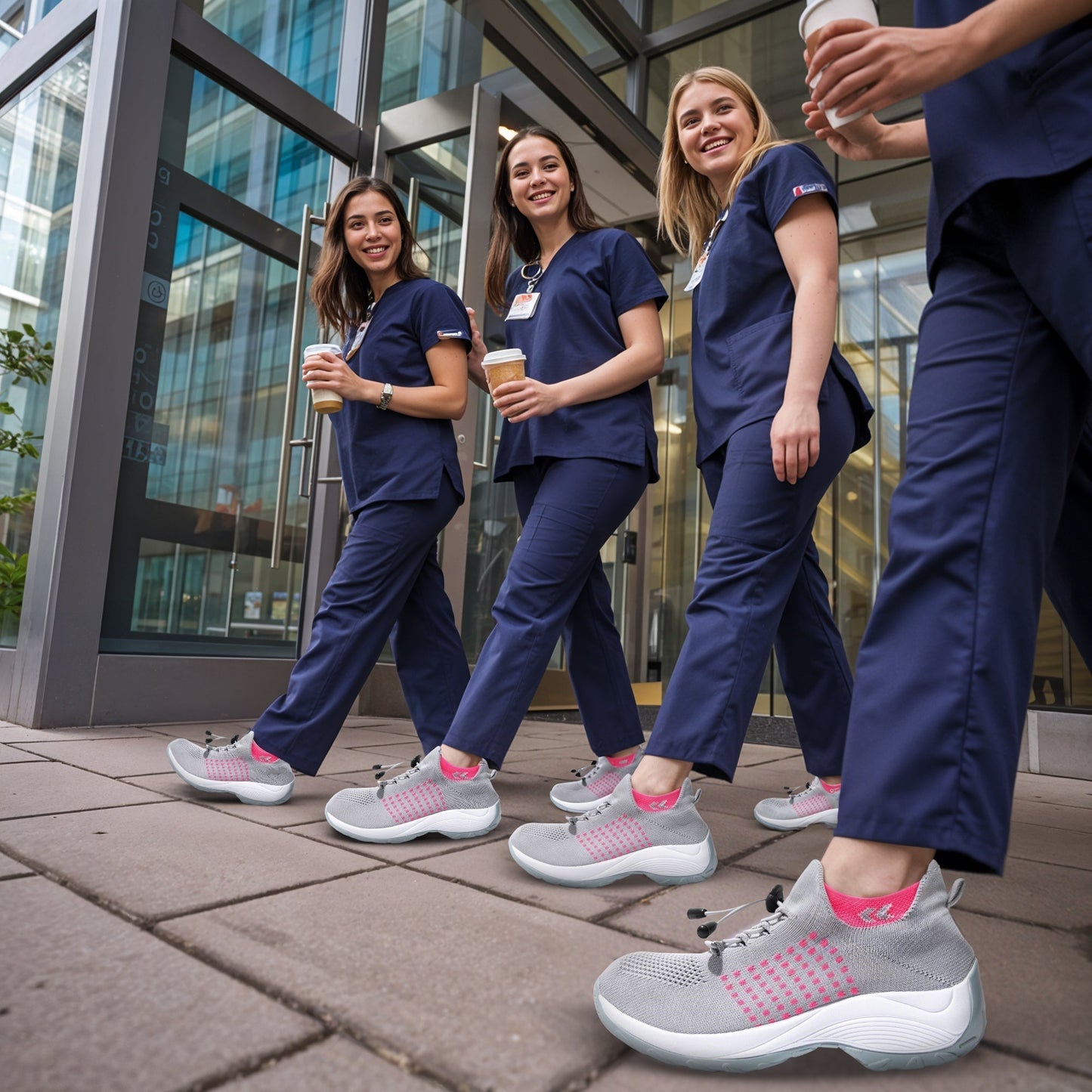 Women's Stretch Comfort Shoes – Supportive Relief for All-Day Walking