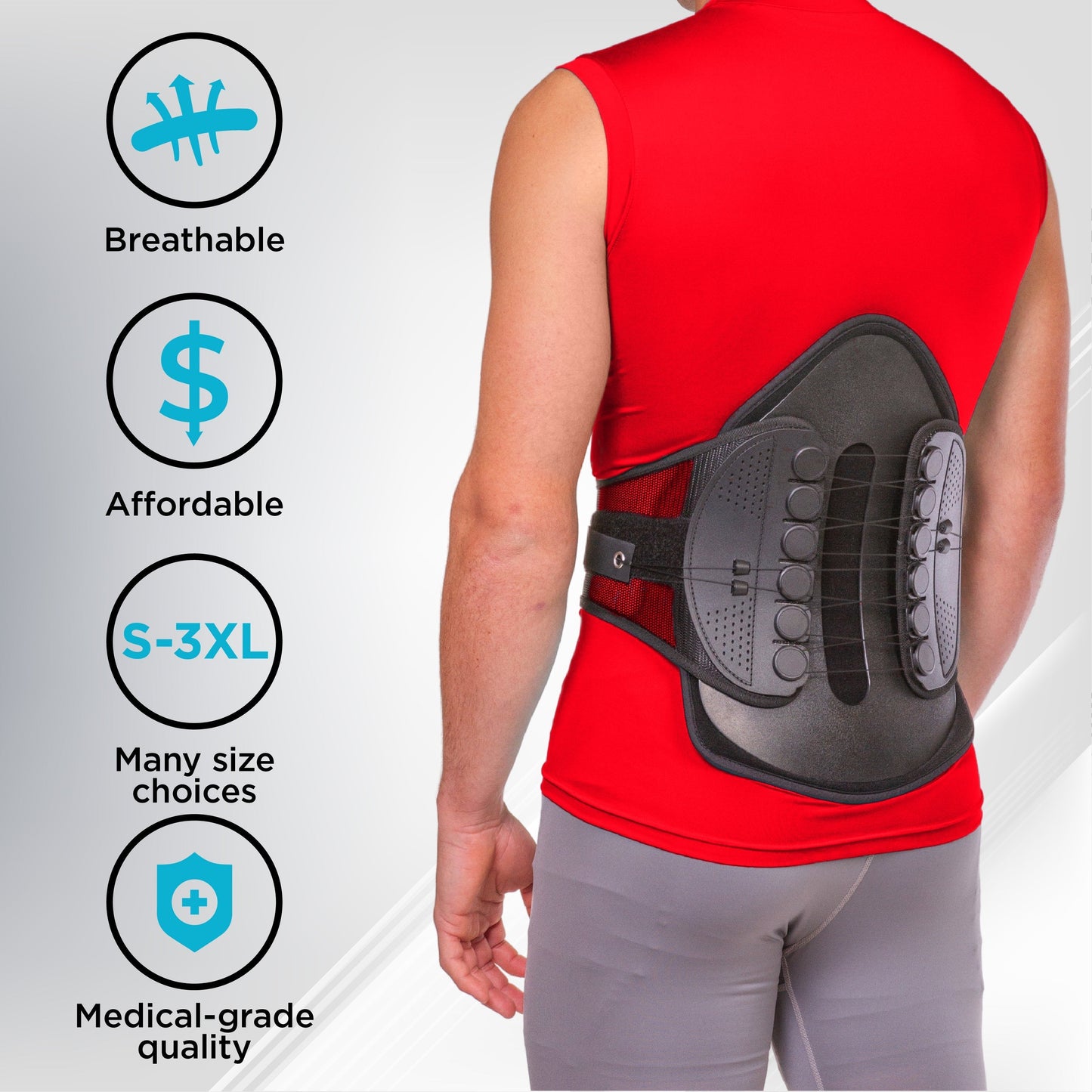 Lumbar Decompression Brace – Ultimate Lumbosacral Support for Spine & Post-Surgery Recovery