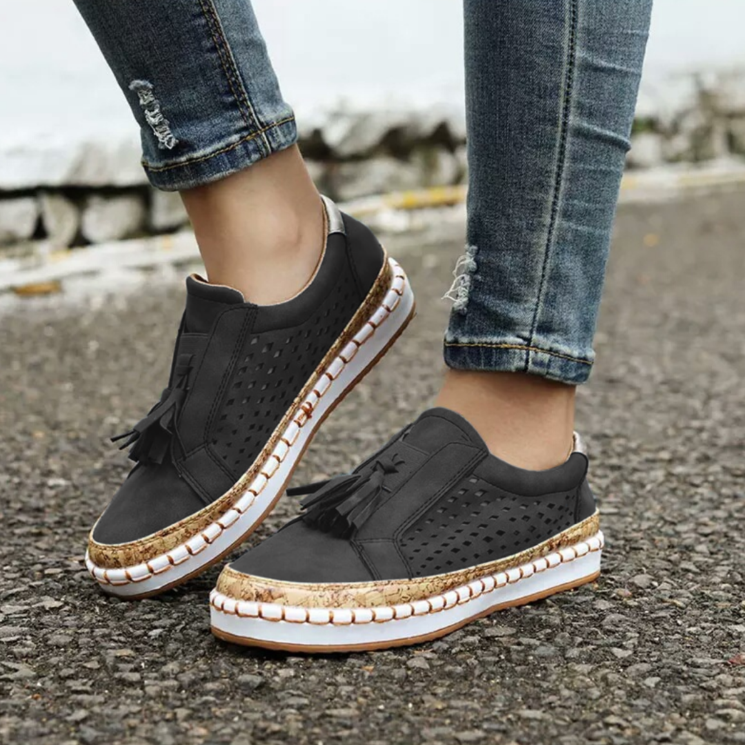 Women's Breathable Summer Sneakers | Lightweight Wide-Toe Walking Shoes