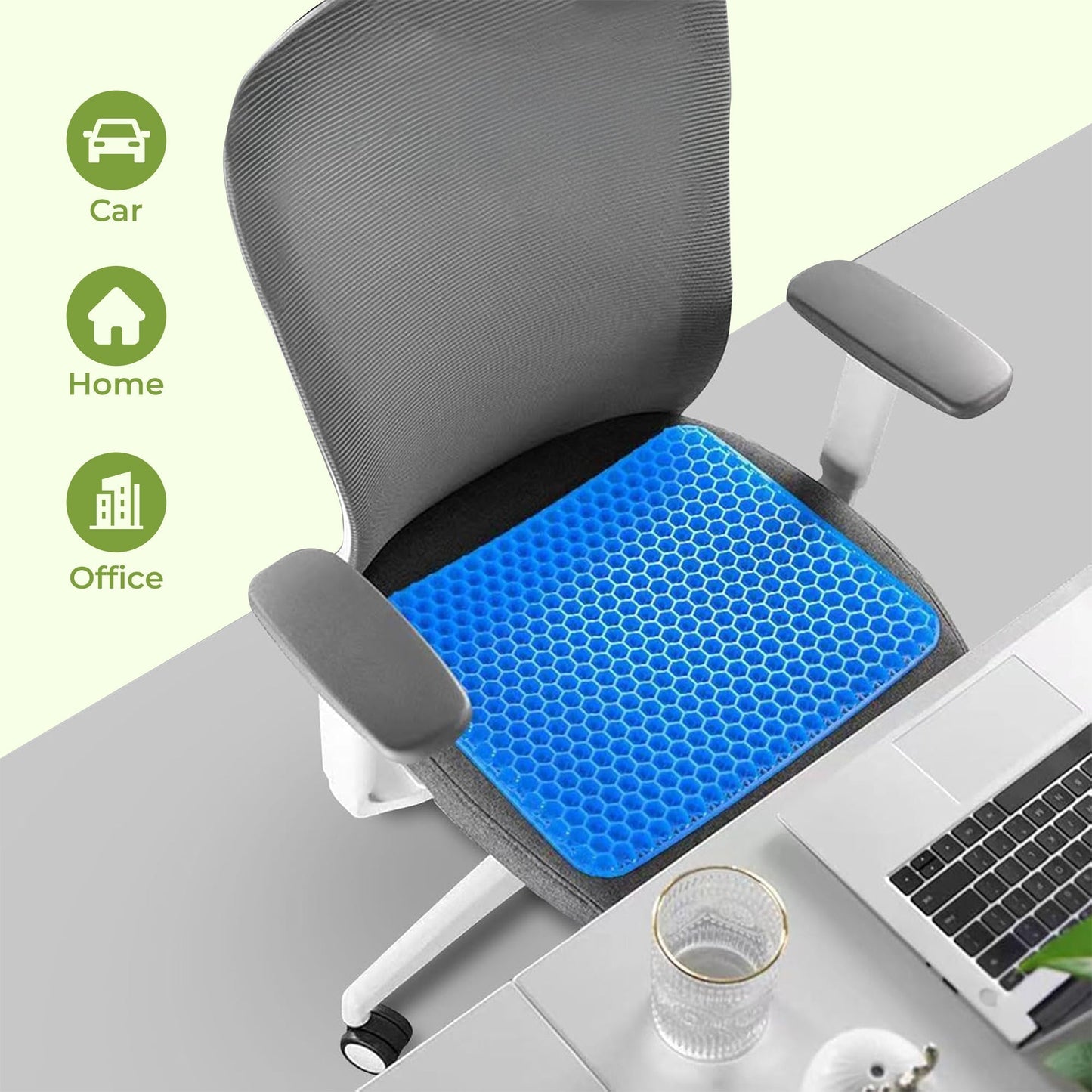 GelComfort – Gel Seat Cushion for Office, Car & Home