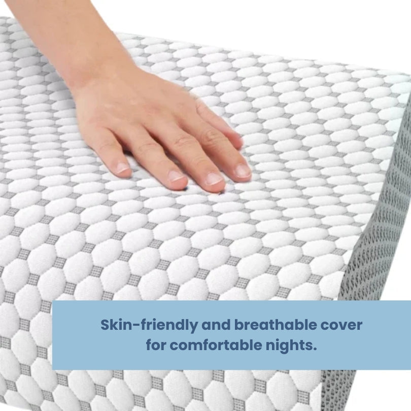 Orthopedic Memory Foam Pillow – Deep Sleep Support for Neck & Spine