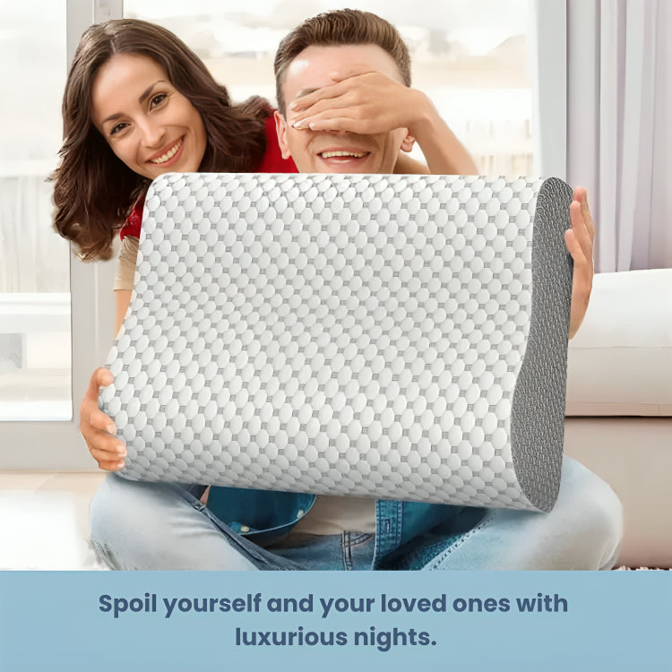 Orthopedic Memory Foam Pillow – Deep Sleep Support for Neck & Spine