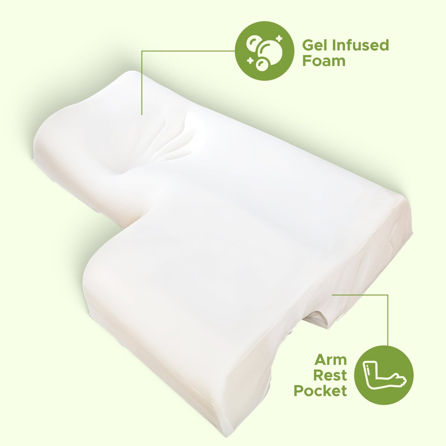 Side Sleeper Memory Foam Pillow