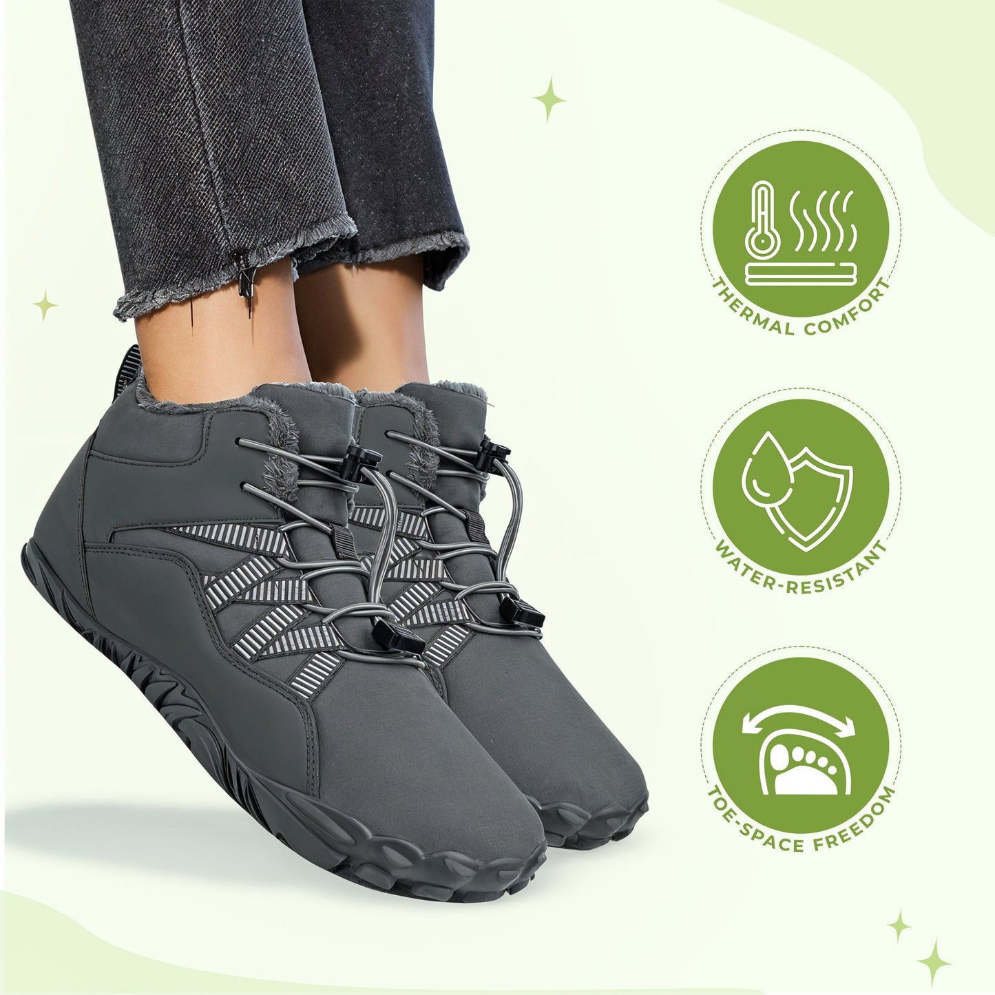 Thermal Barefoot Shoes - Comfy shoes for autumn and winter