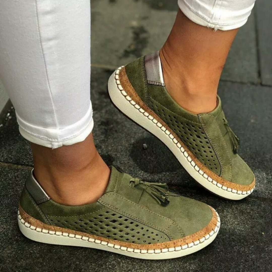 Women's Breathable Summer Sneakers | Lightweight Wide-Toe Walking Shoes
