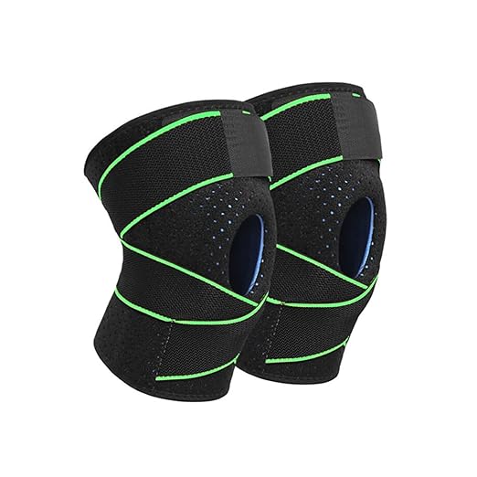 FlexGuard Knee Support Brace with Side Stabilizers & Patella Gel Cushion