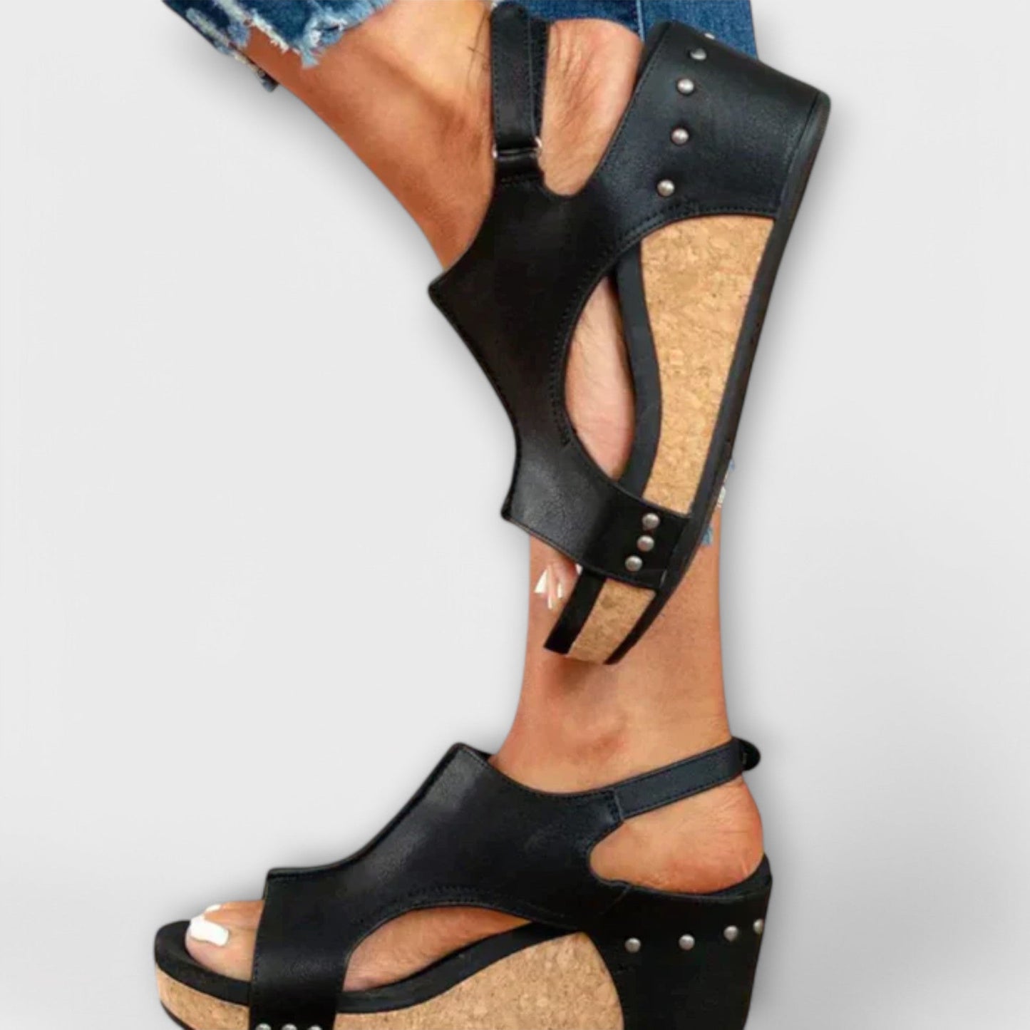 Orthopedic Wedge Sandals – Comfortable Arch Support with Stylish Lift