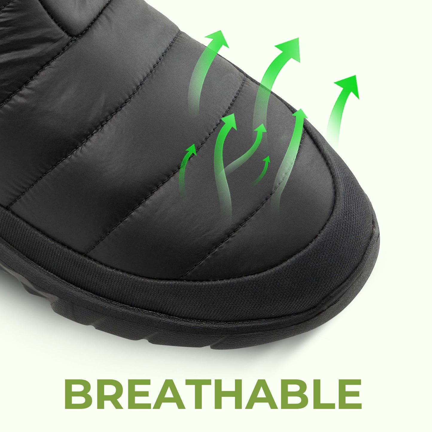 Thick Warm Cotton Zipper Shoes