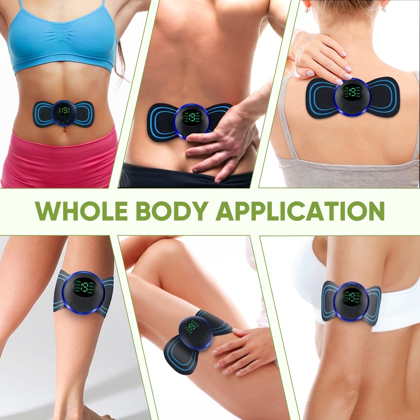 PulseRelief – Wireless TENS Massager for Full Body Relaxation