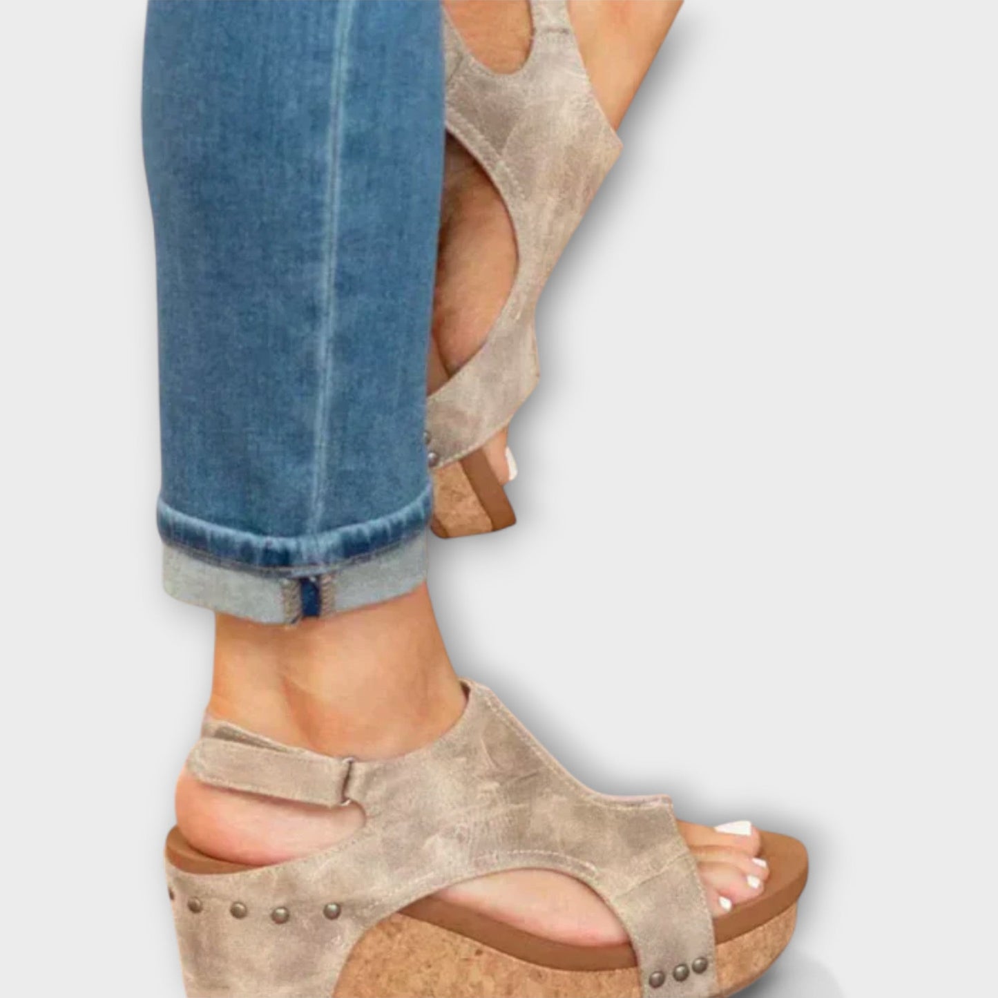Orthopedic Wedge Sandals – Comfortable Arch Support with Stylish Lift
