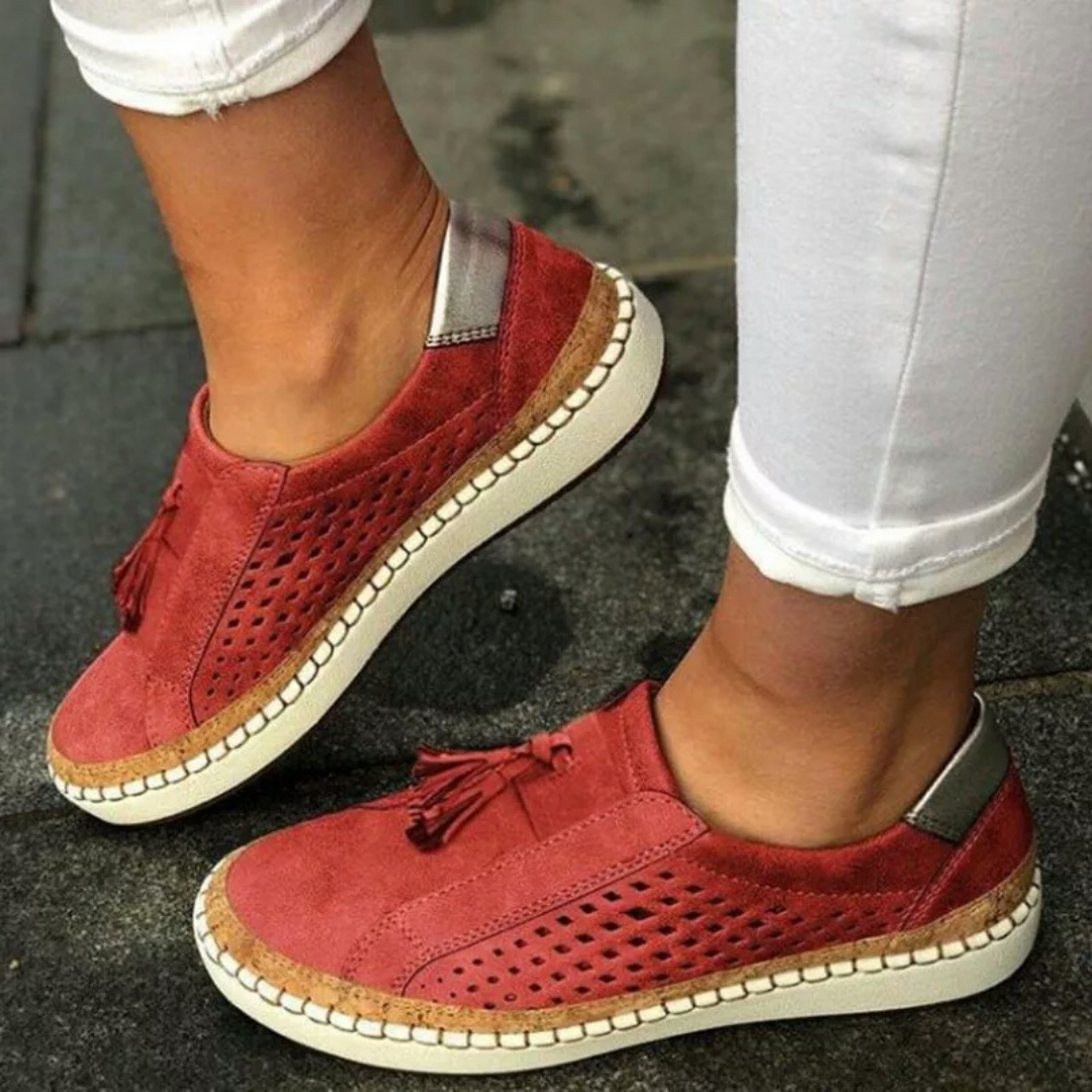 Women's Breathable Summer Sneakers | Lightweight Wide-Toe Walking Shoes