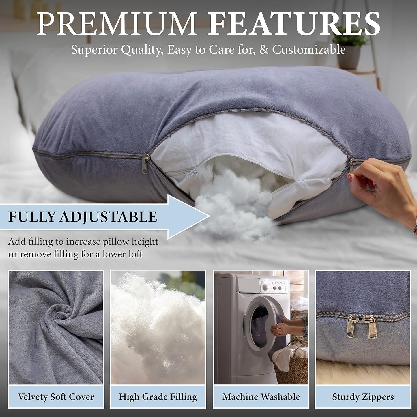 Serenity Full-Body Pregnancy Pillow