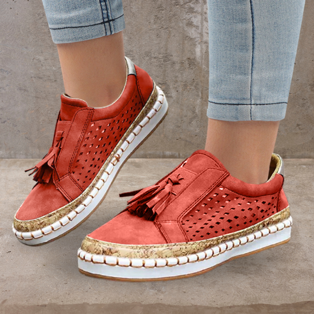 Women's Breathable Summer Sneakers | Lightweight Wide-Toe Walking Shoes