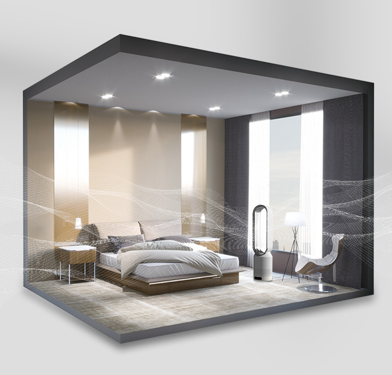 CoolBreathe 3-in-1 Air Cooler & Purifier with Oscillation LED Touch Panel