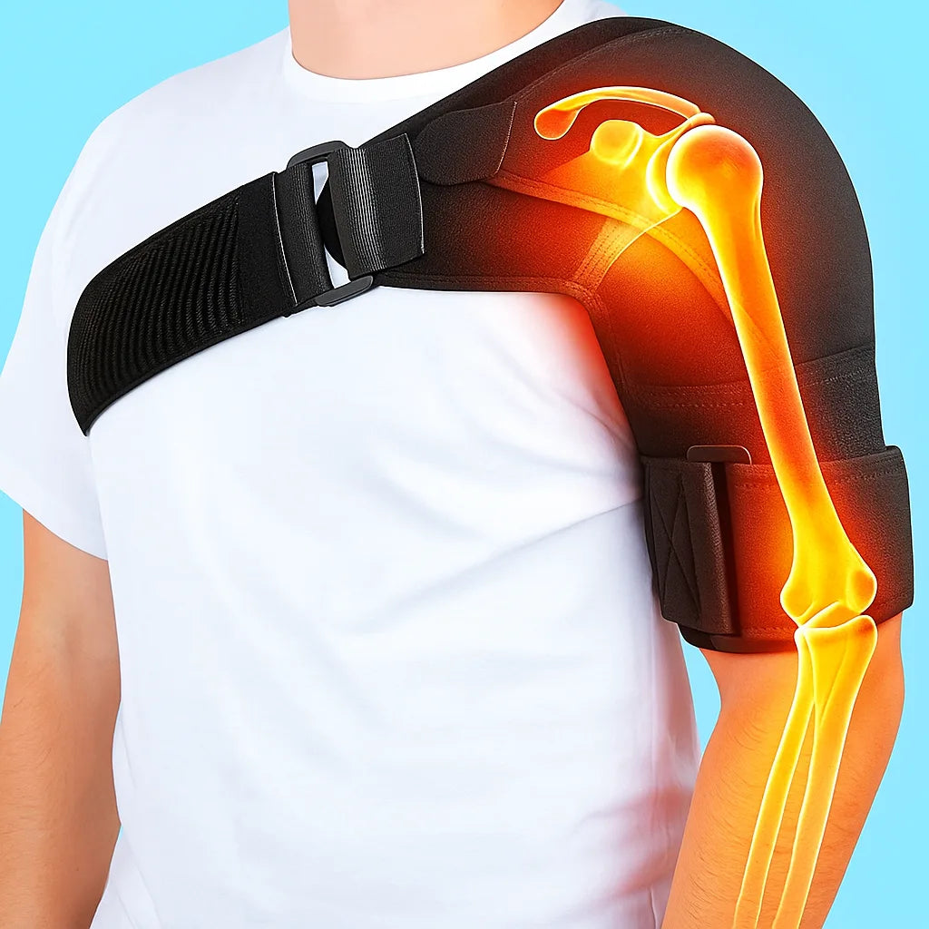 FlexShoulder Support Brace – Relief for Shoulder Pain, Discomfort & Joint Stress