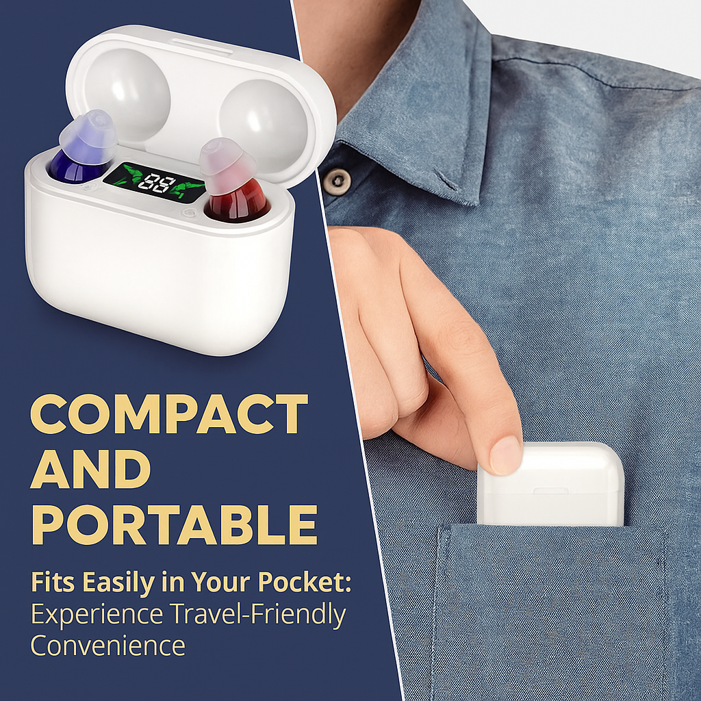 ClearTone In-Ear Hearing Aid Device
