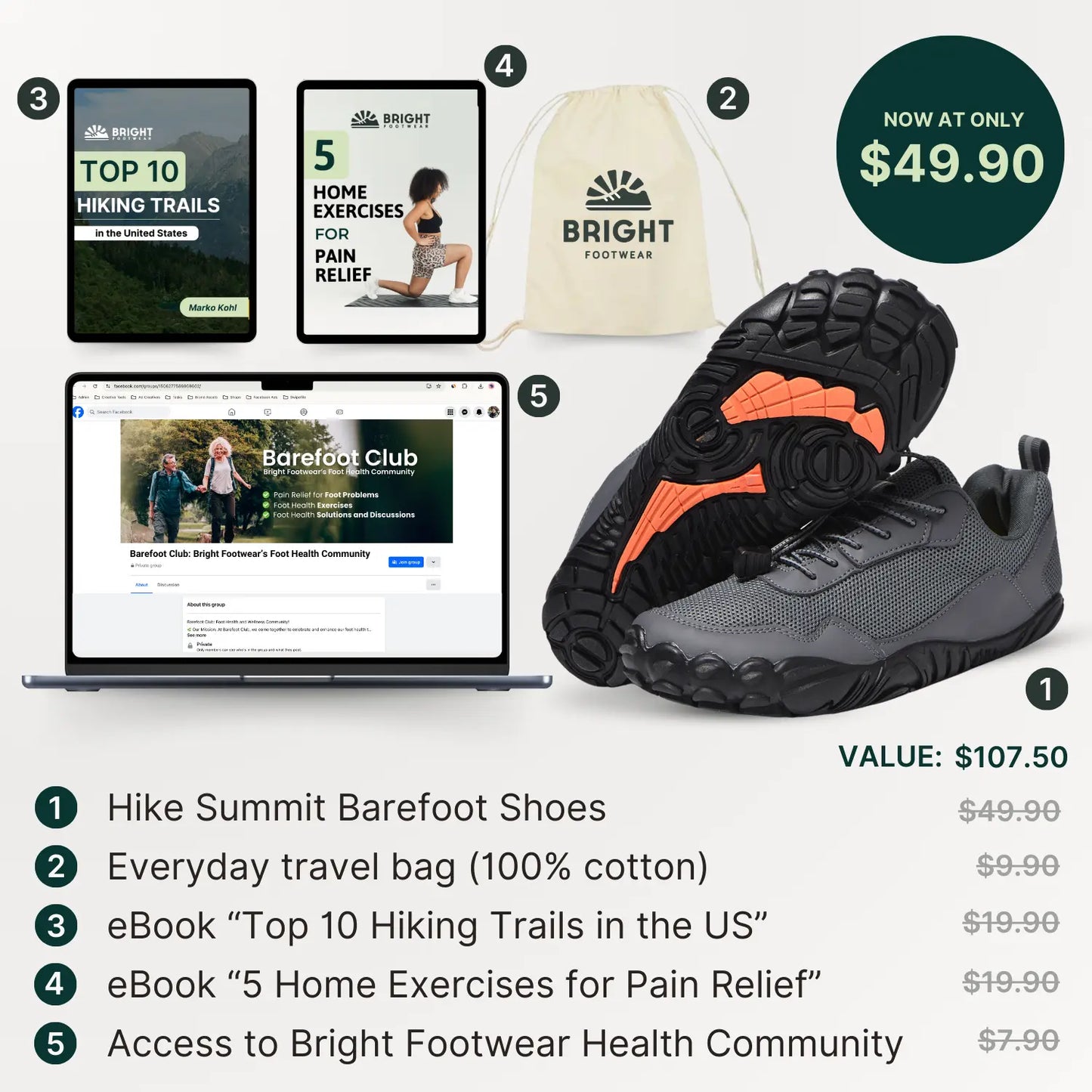 Non-Slip Spring Barefoot Shoes (Unisex)