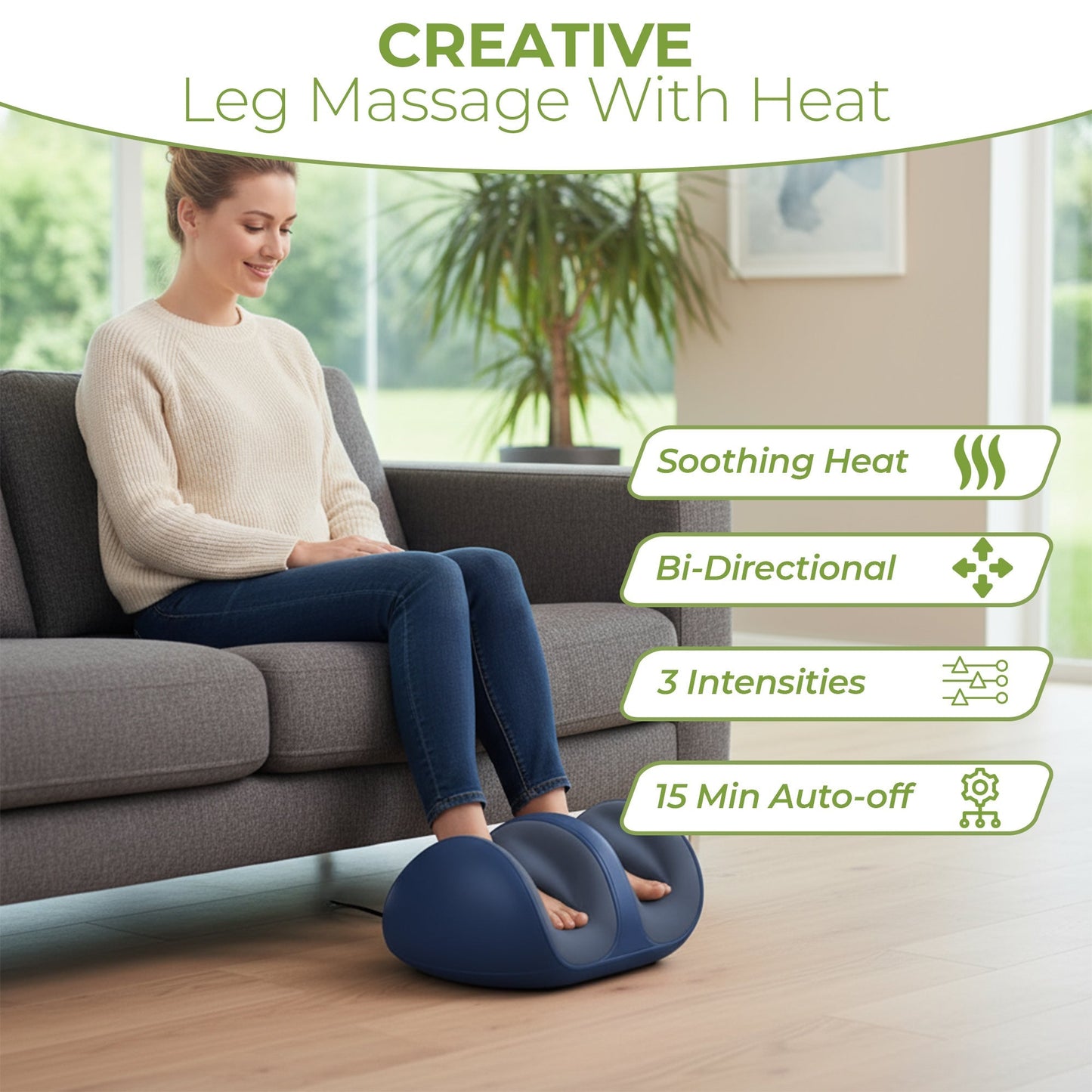 Relax+ Large Foot Massager Machine