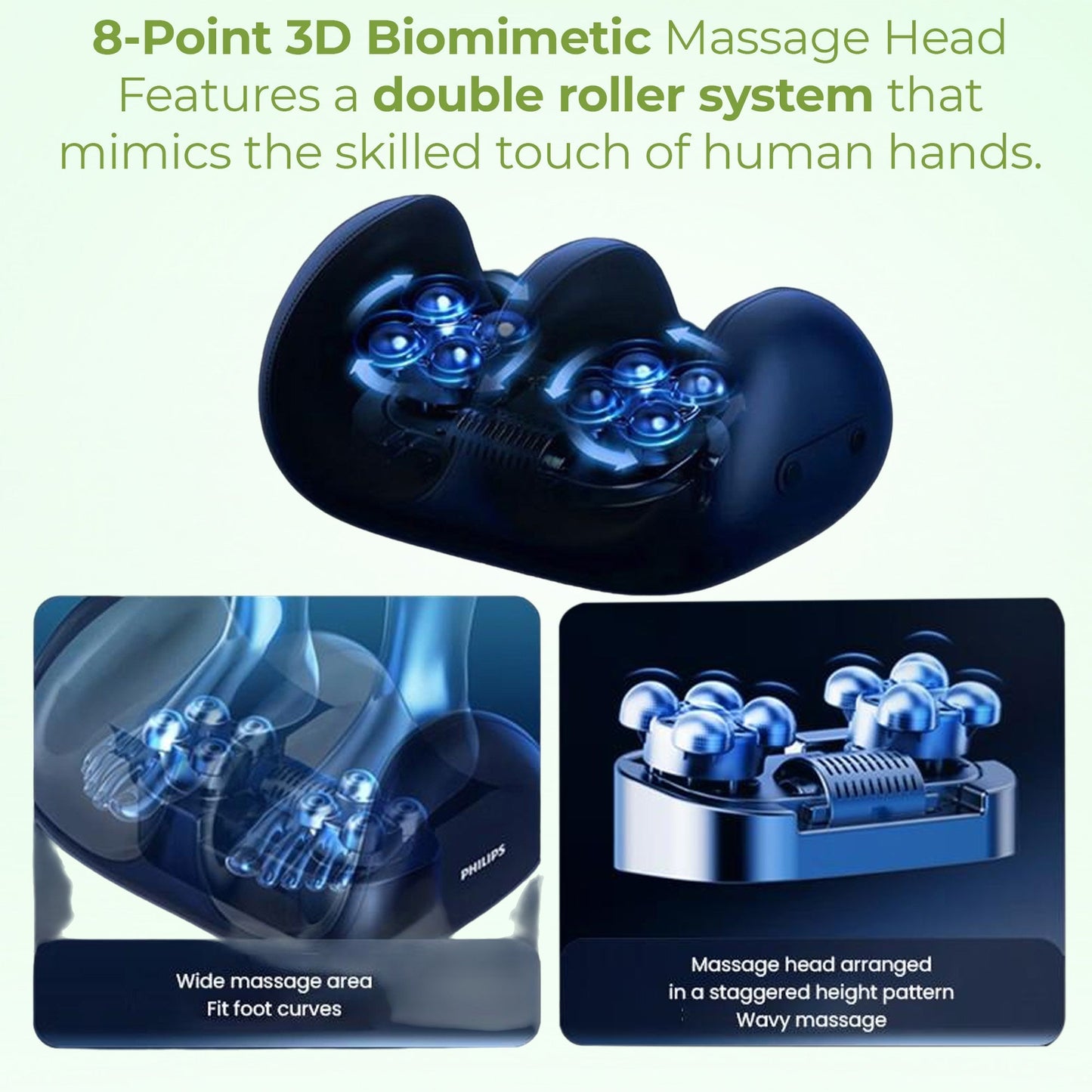 Relax+ Large Foot Massager Machine