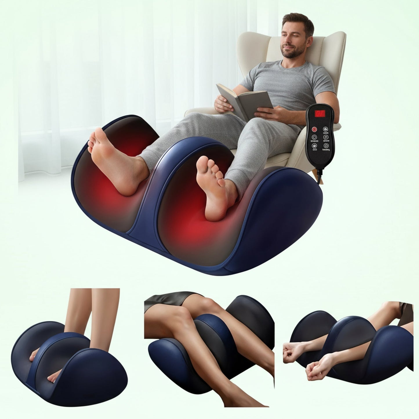 Relax+ Large Foot Massager Machine