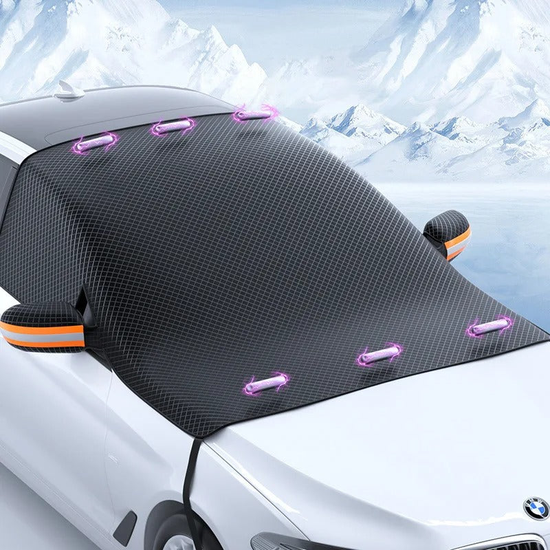 4-Season Magnetic Car Cover – All-Weather Windshield & Paint Protection