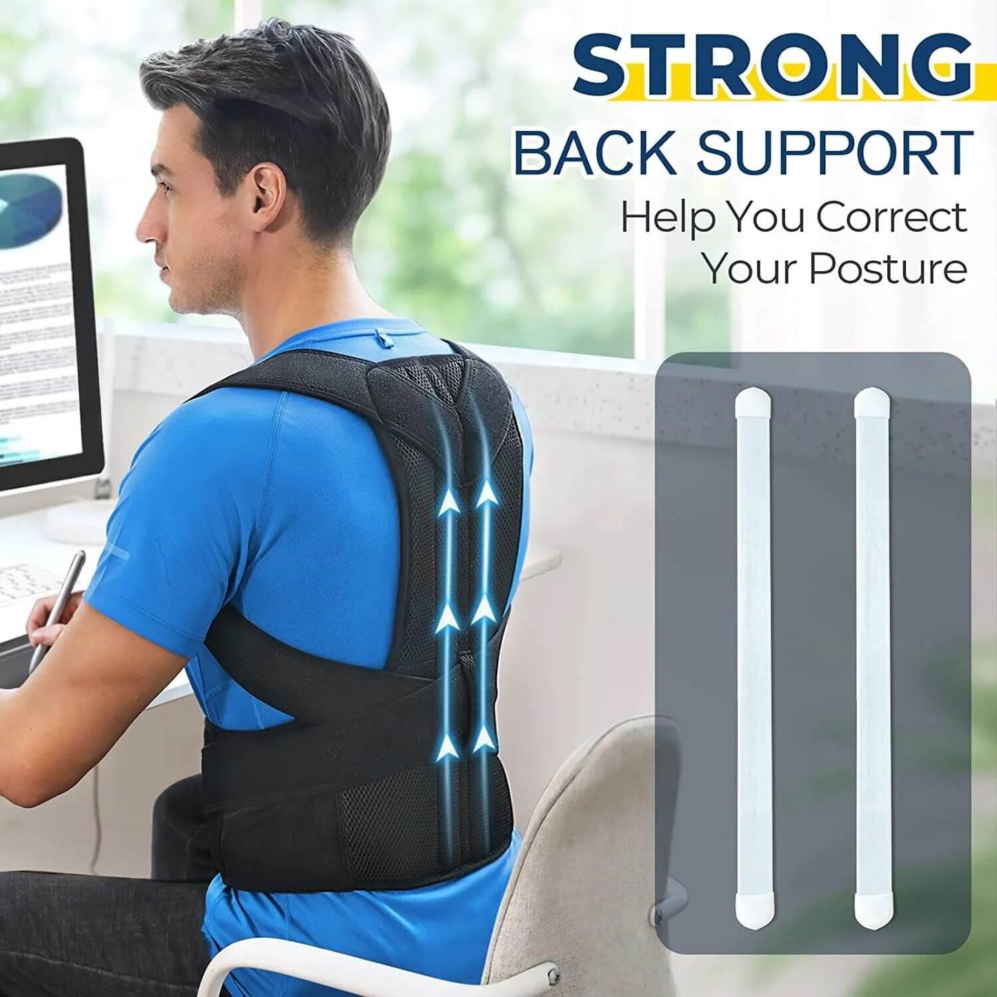 Posture Perfecting Brace – Orthopedic Back & Shoulder Support
