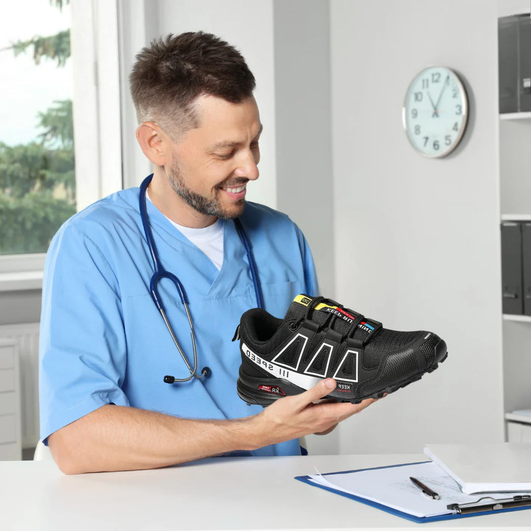 Orthopedic Pain-Relieving Walking Shoes for Ultimate Comfort & Support