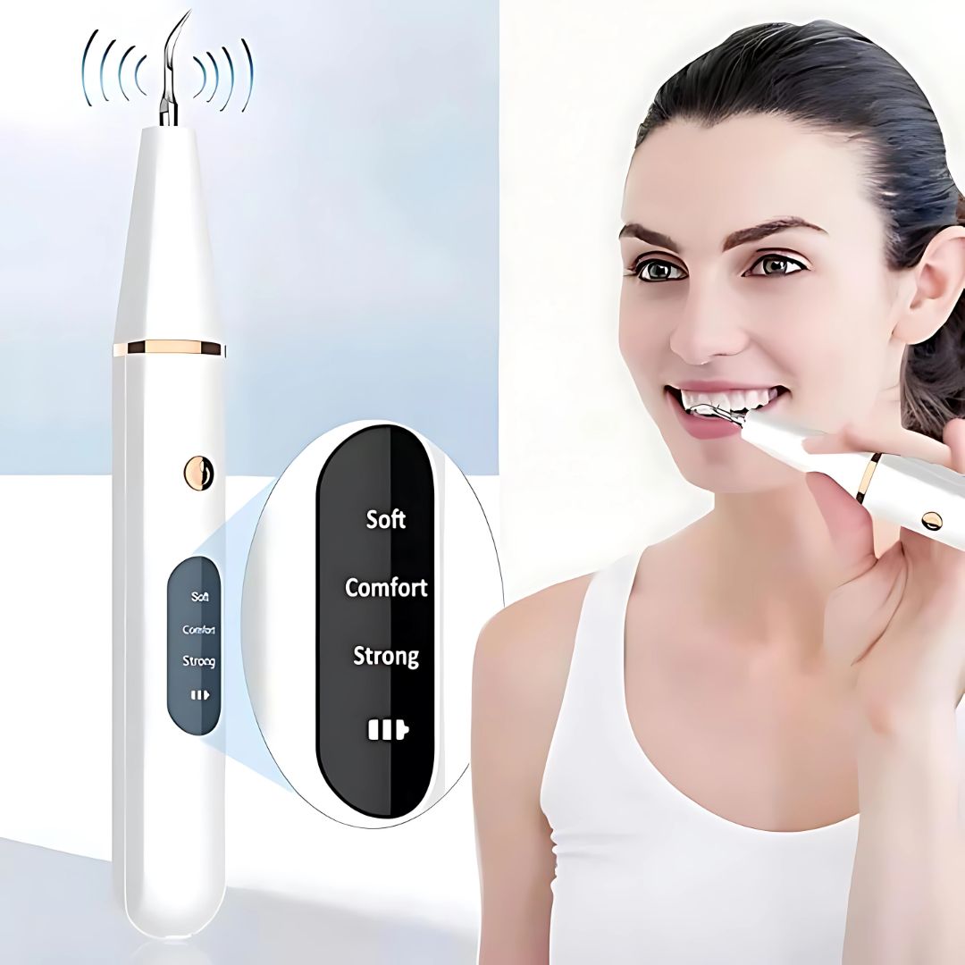 Ultrasonic Teeth Cleaner – Tartar Remover & Deep Plaque Remover for Teeth at Home