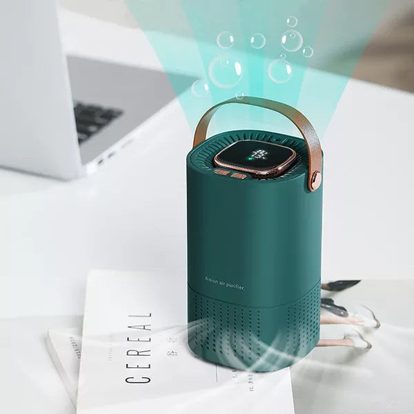 PureBreathe USB HEPA Air Purifier – Compact Ioniser for Home & Office