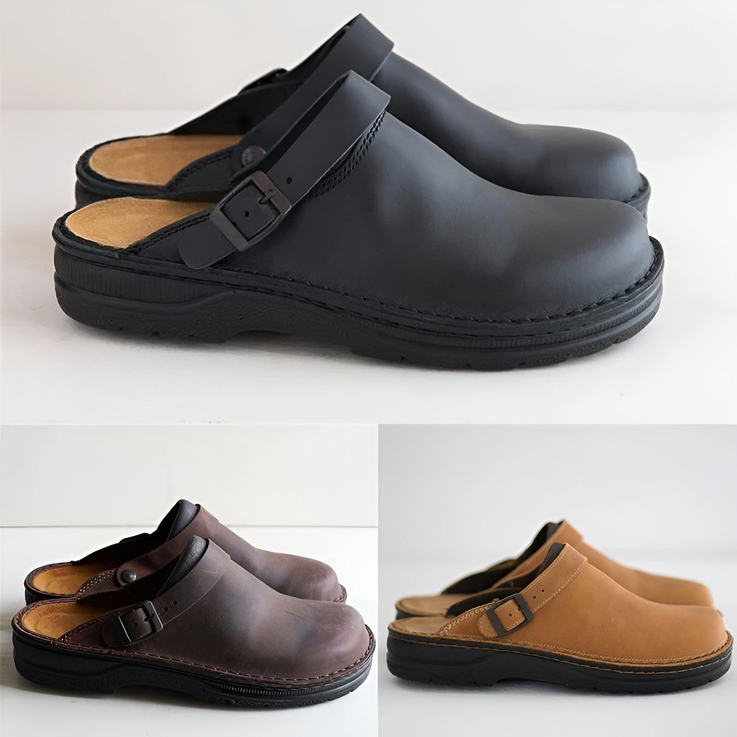 Soft Leather Slippers – Proven Relief for Plantar Fasciitis, Foot & Heel Pain