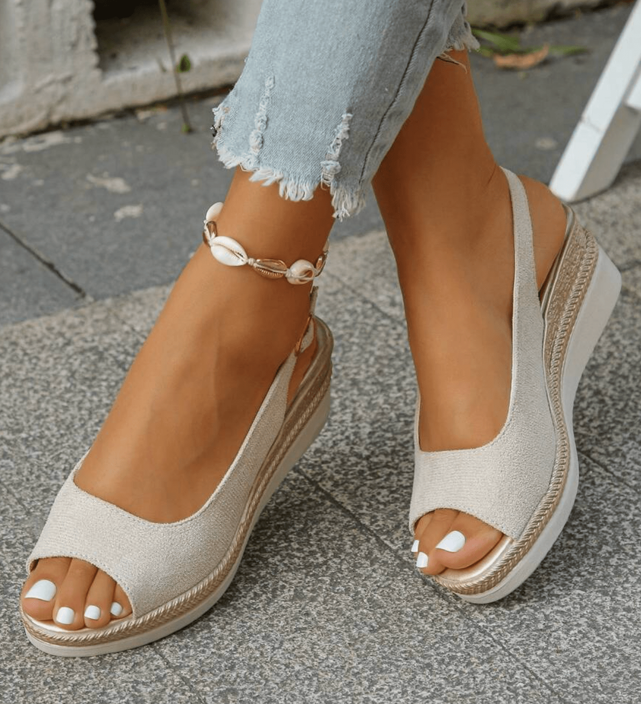 Orthopedic Sandals – Elegant Comfort with Supportive Slingback Design