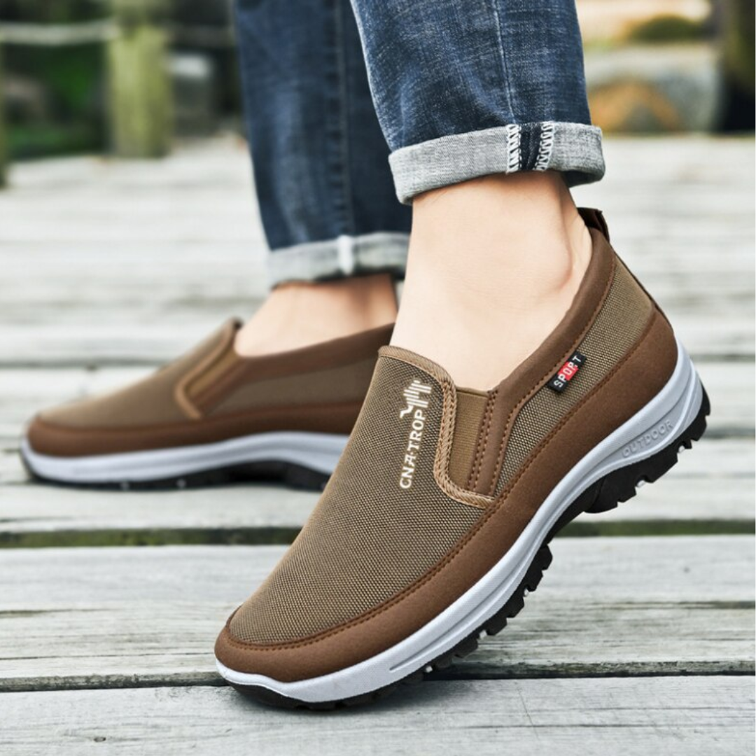 Non-Slip Classic Orthopedic Loafers – Comfortable Slip-On Shoes for Work & Everyday Wear