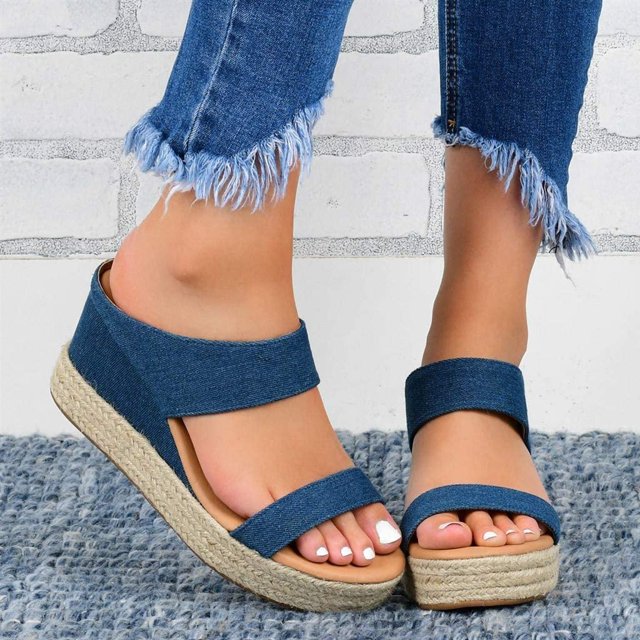 Thick Sole Summer Sandals – Lightweight Comfort & Chic Support for Women