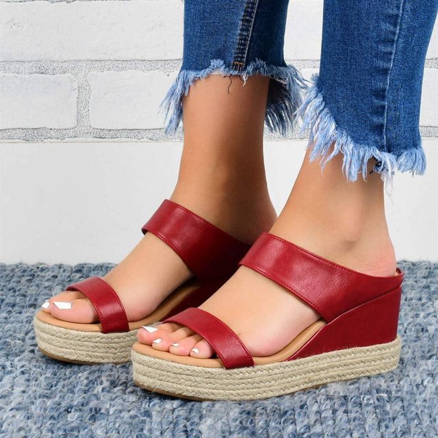 Thick Sole Summer Sandals – Lightweight Comfort & Chic Support for Women