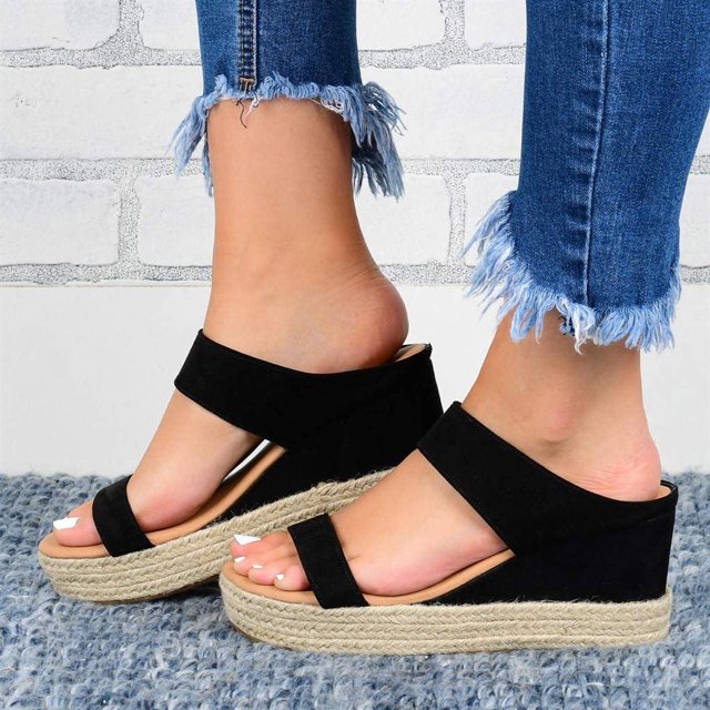 Thick Sole Summer Sandals – Lightweight Comfort & Chic Support for Women