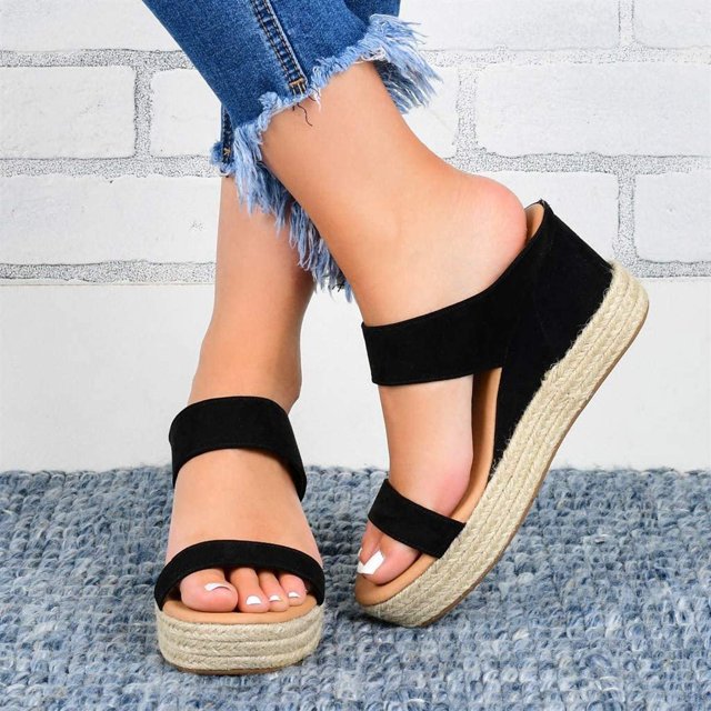 Thick Sole Summer Sandals – Lightweight Comfort & Chic Support for Women