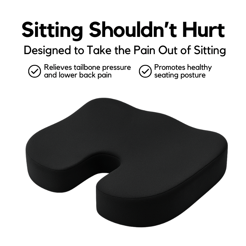 CloudRelief Memory Foam Seat Cushion
