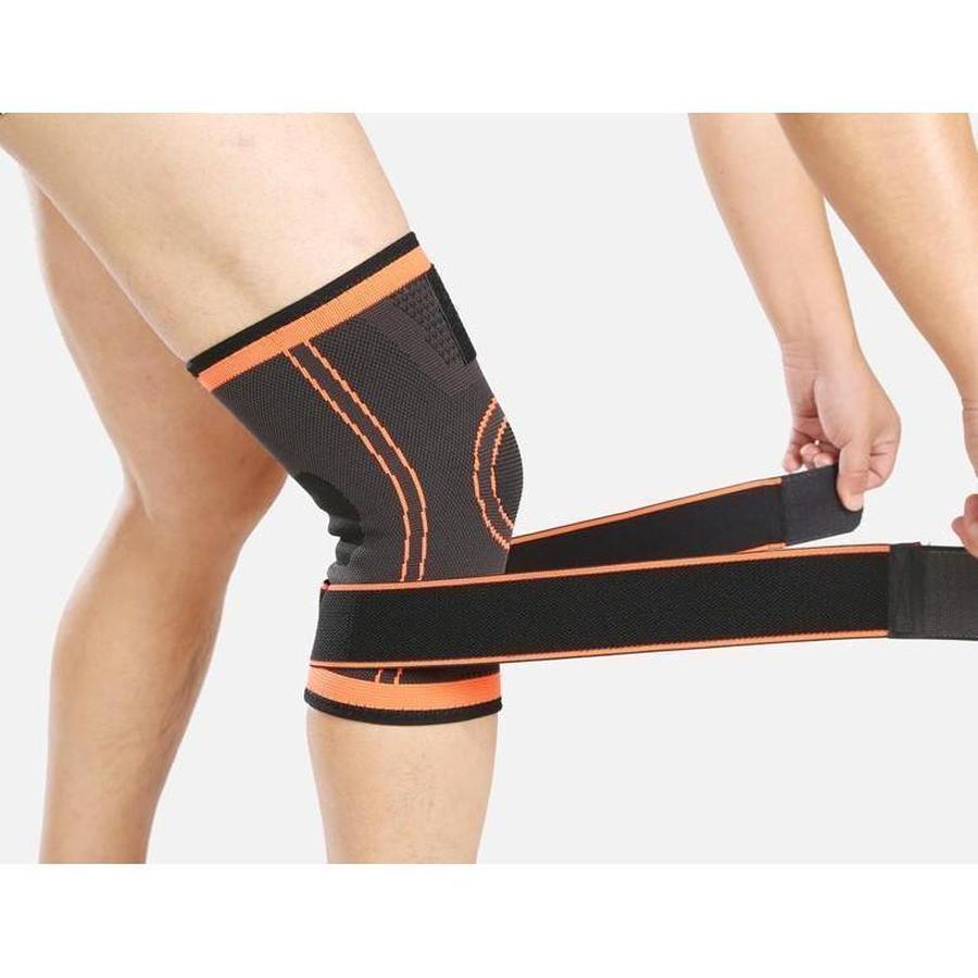 Knee Brace Compression Sleeve with Patella Stability Straps | Targeted Support for Pain Relief & Joint Recovery