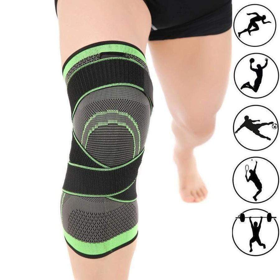 Knee Brace Compression Sleeve with Patella Stability Straps | Targeted Support for Pain Relief & Joint Recovery