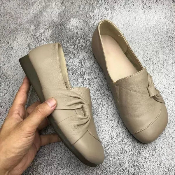 Zero Drop Leather Sneakers – Natural Comfort, Orthopedic Support