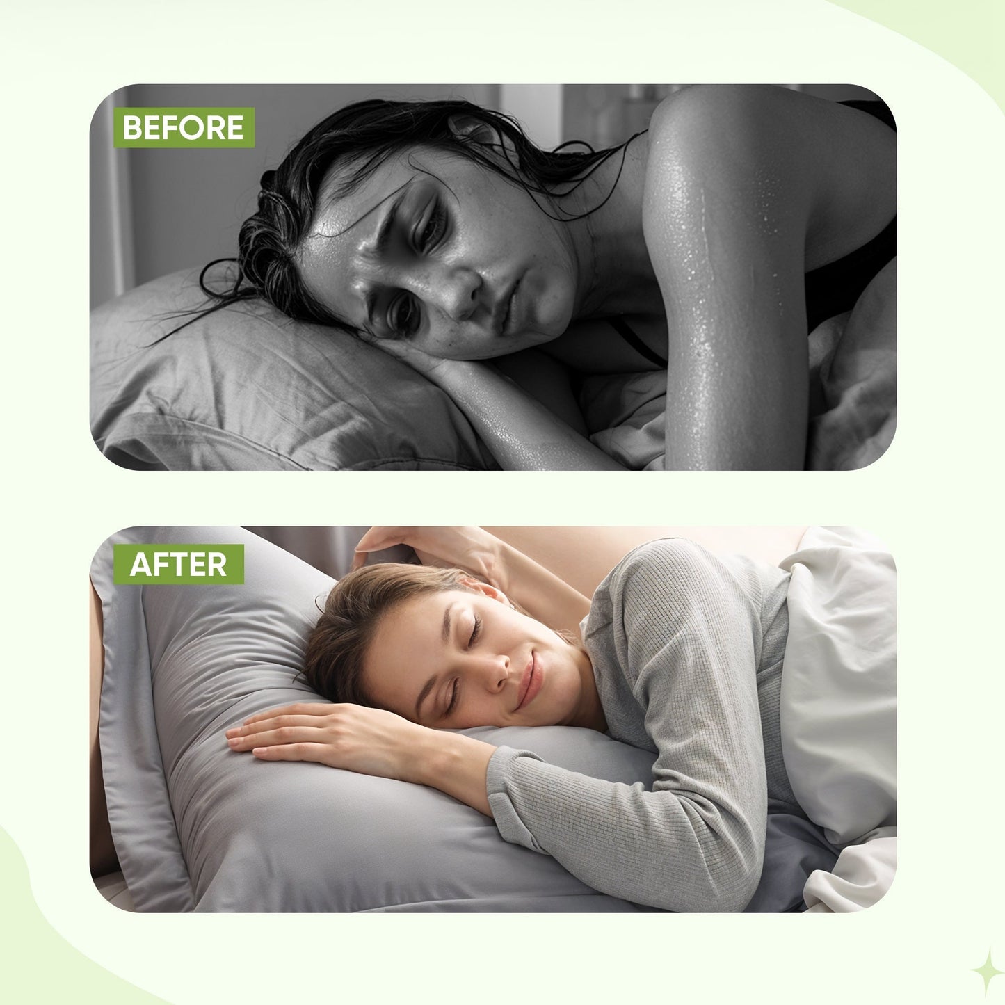 Perollar Refreshing Sleep Pillowcase – Cool Night Comfort & Effortless Care