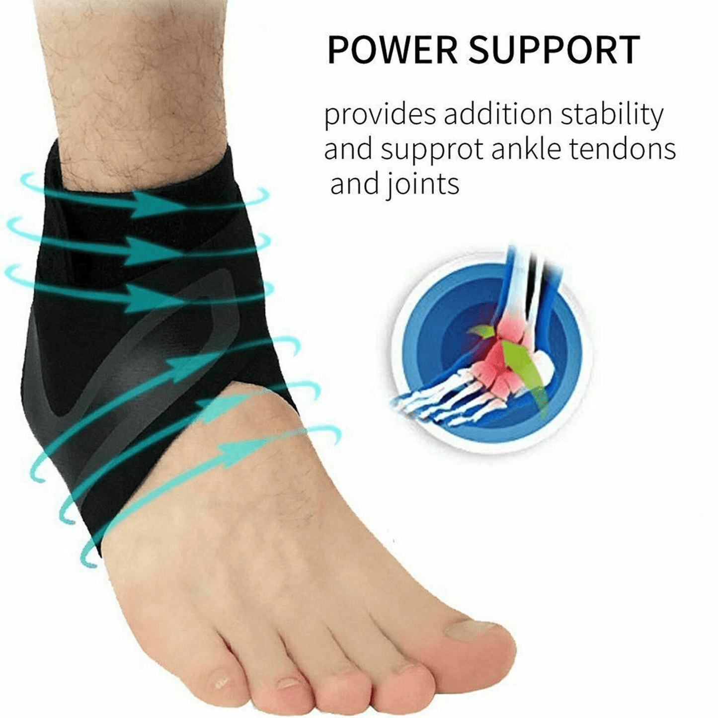 Plantar Relief Wrap – Targeted Heel & Arch Support for Lasting Comfort