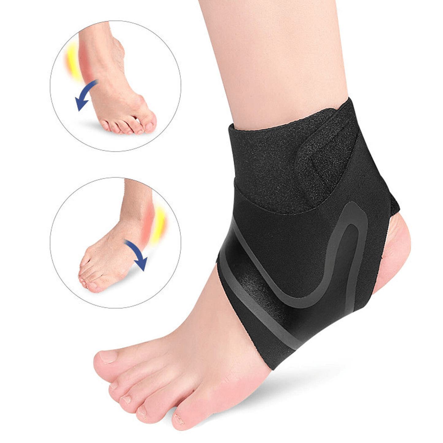 Plantar Relief Wrap – Targeted Heel & Arch Support for Lasting Comfort