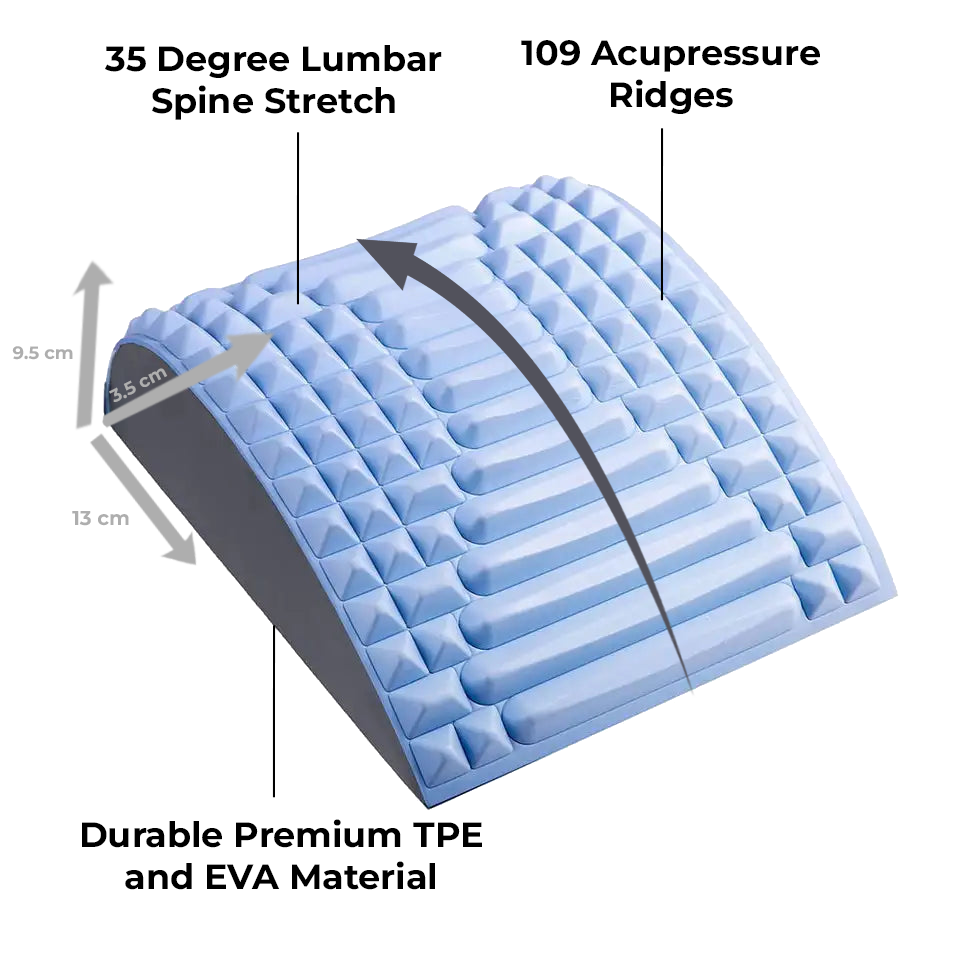 SpineEase Foam Back & Neck Decompression Stretcher