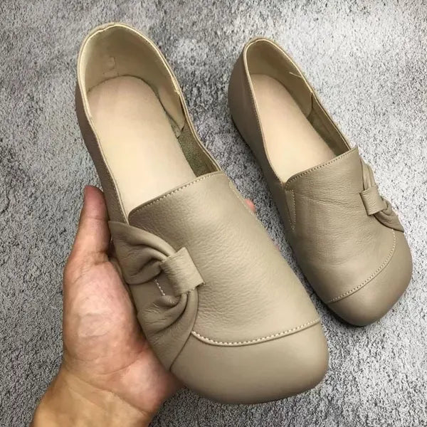 Zero Drop Leather Sneakers – Natural Comfort, Orthopedic Support